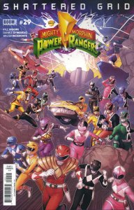 Mighty Morphin Power Rangers (5th Series) #29 VF ; Boom! | Shattered Grid