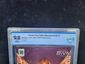 GFT: Neverland Hook #1 - Moore Editions Exclusive Variant - CBCS 9.8 - 2011