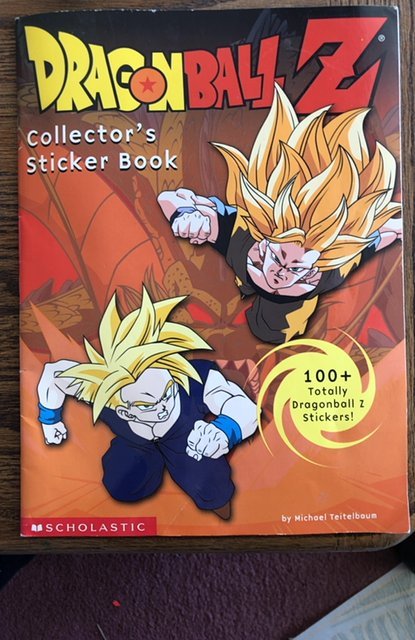 Dragon Ball Z Sticker Book with Over 200 Stickers - Think Kids