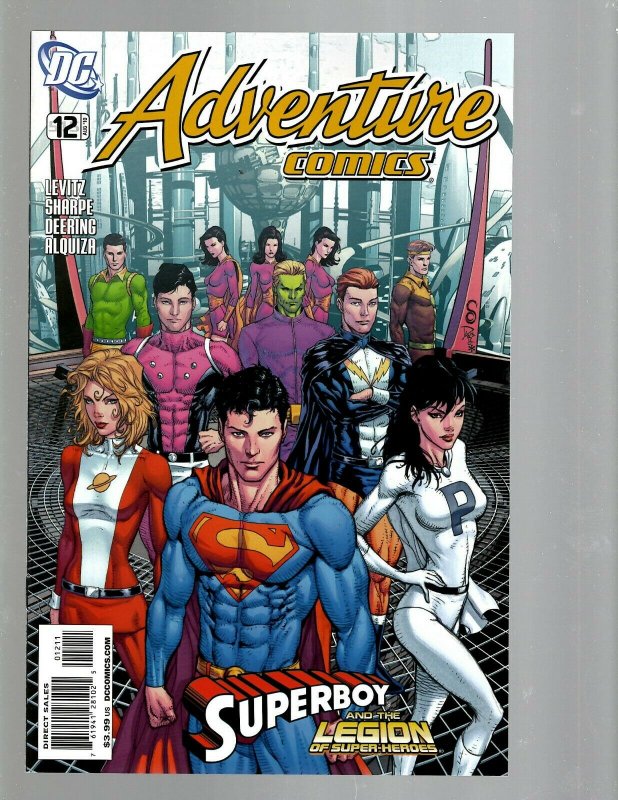 12 DC Adventure Comics #1 2 3 4 5 6 7 8 9 10 12 plus #518 J438