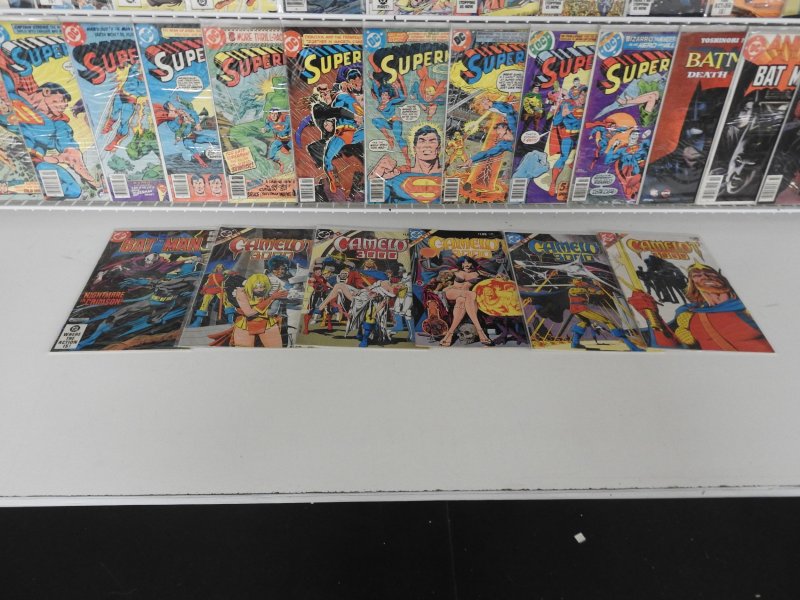 Huge Lot 120+ Comics W/ Action Comics, Batman, Superman, +More! Avg FN Cond!