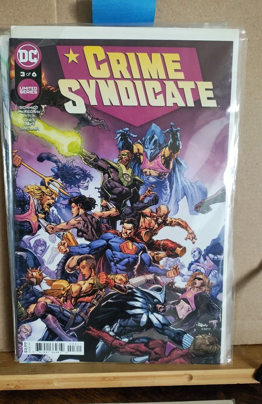 Crime Syndicate #1-6 (2021) complete series, nm