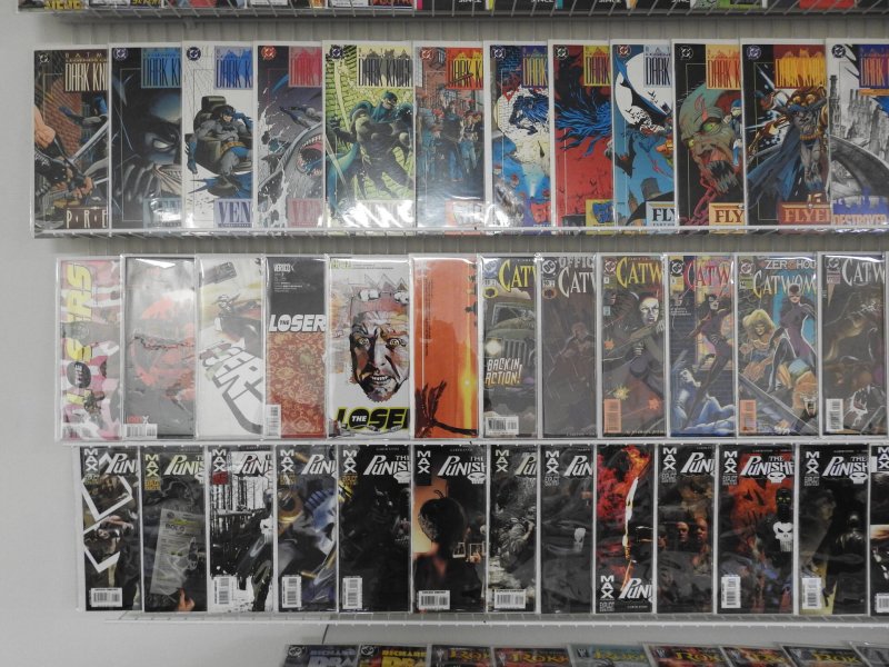 Huge Lot 150+ Comics W/ Batman, Catwoman, Punisher, +More Avg VF/NM Condition!