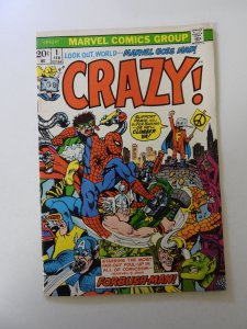 Crazy #1 (1973) FN/VF condition