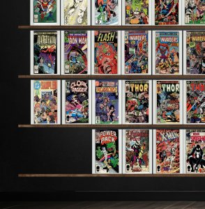 Huge Lot 150+ Comics with Power Pack, Warlord, Thor, Iron Man & More!