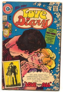 Love Diary #88 1974- Charlton Romance comic- VG+