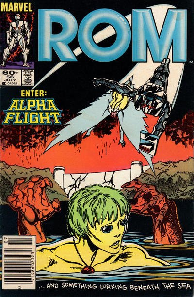 Rom #56 (Newsstand) VG ; Marvel | low grade comic Spaceknight Alpha Flight Bill 
