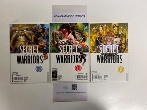 3 Secret Warriors Marvel Comic Books # 10 11 12 Avengers Defenders Thor 19 JS33