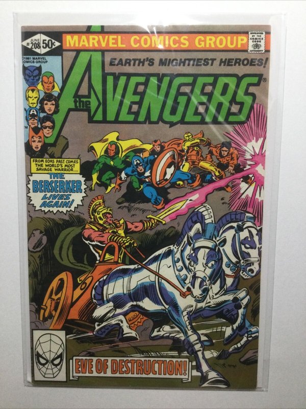 Avengers 208 Near Mint Nm Marvel