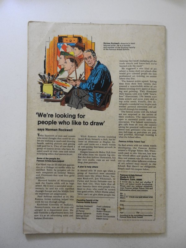 The X-Men #49 (1968) GD/VG Condition moisture stain