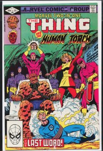 Marvel Two-in-One #88 (1982) The Thing
