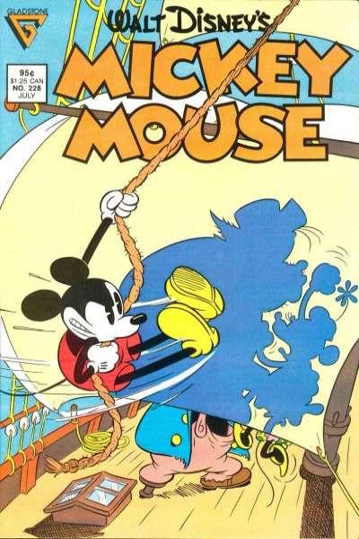 Mickey Mouse (1941 series) #228, NM- (Stock photo)