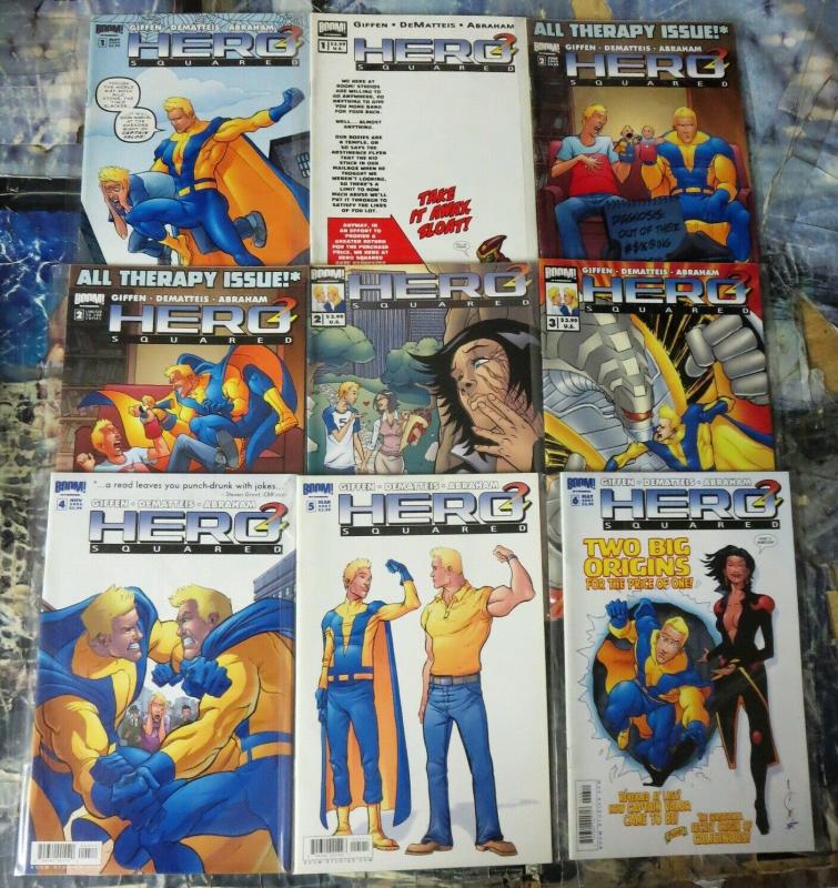 HERO SQUARED (2006 BOOM) 1-6w/variants 1,2,5 Giffen/DeM