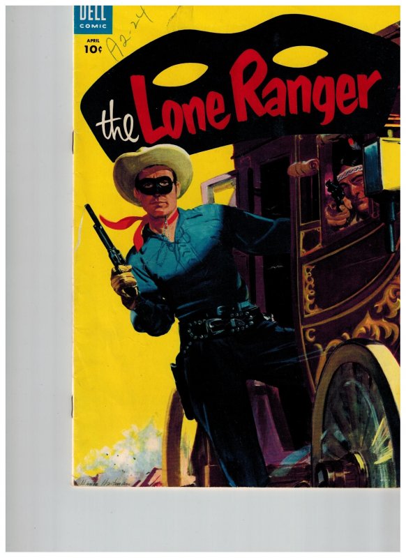 The Lone Ranger Apr (1955) #82 F