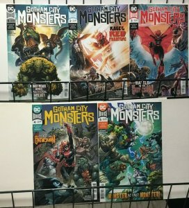 GOTHAM CITY MONSTERS - DC - 5 ISSUES #1-5 out of 6 - 2019-20 - VF+