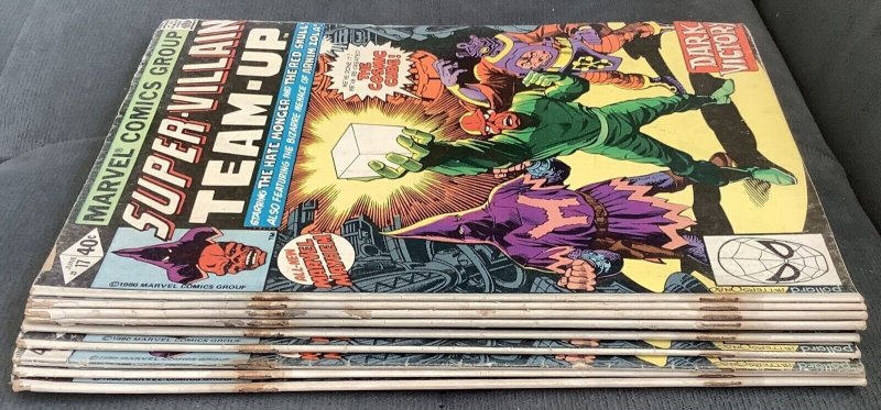 Super-Villain Team-Up #17 (1980, Marvel) 9 Copies. Low Grade