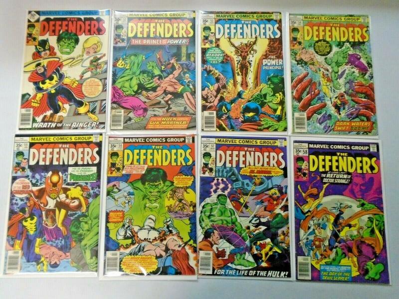 Late Bronze Age Defenders Comic Lot From:#51-86, Avg 5.0 Range 4.0-6.0 (1977-80)