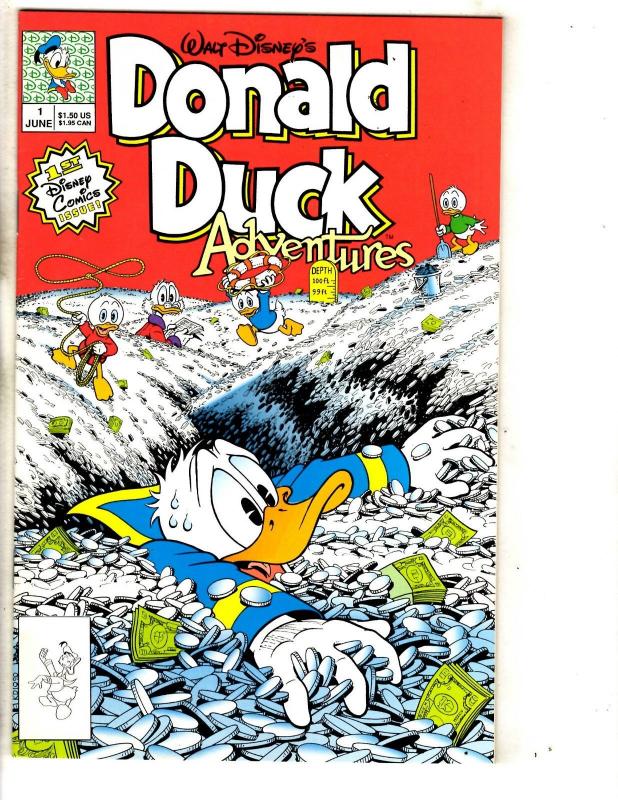 7 Donald Duck Adventures Gladstone Comic Books # 35 36 37 38 28 29 1 Mickey CA2