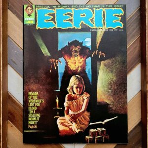 EERIE #48 VF+ (Warren 1973) Steve Skeates + Maroto, Wein, DuBay SANJULIAN Cover