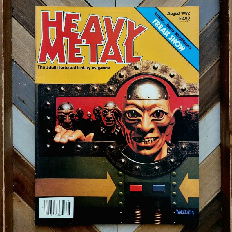 HEAVY METAL Vol.6 #5 & 6 (1982) Sharp Set Of 2 FANTASY ART Legendary Creators