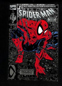 Spider-Man #1 Silver Variant Torment! Todd McFarlane!