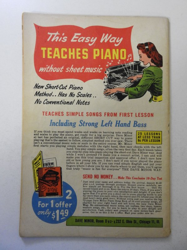 Famous Funnies #154 (1947) VG Condition extra staple added