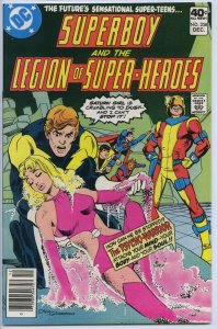 SUPERBOY #258 - 7.5, WP - Legion of Super-Heroes