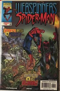 SPIDER-MAN :WEBSPINNERS  FIRST 8 ISSUES!PLUS 2 VARIANTS 10 BOOK LOT!