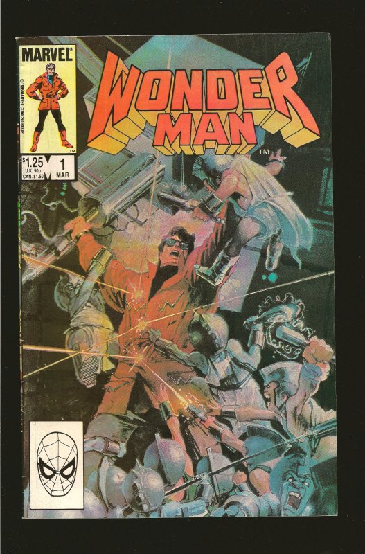 Marvel Comics Wonder Man Vol 1 No 1 March 1986