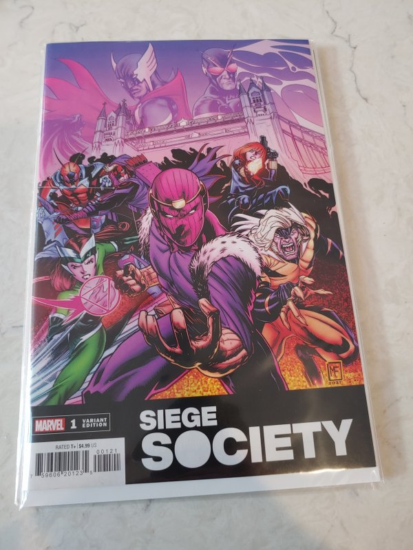 HEROES REBORN SIEGE SOCIETY #1 FERREIRA VARIANT 2021 MARVEL COMICS