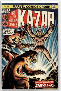Ka-Zar #4 (1974) Ka-Zar