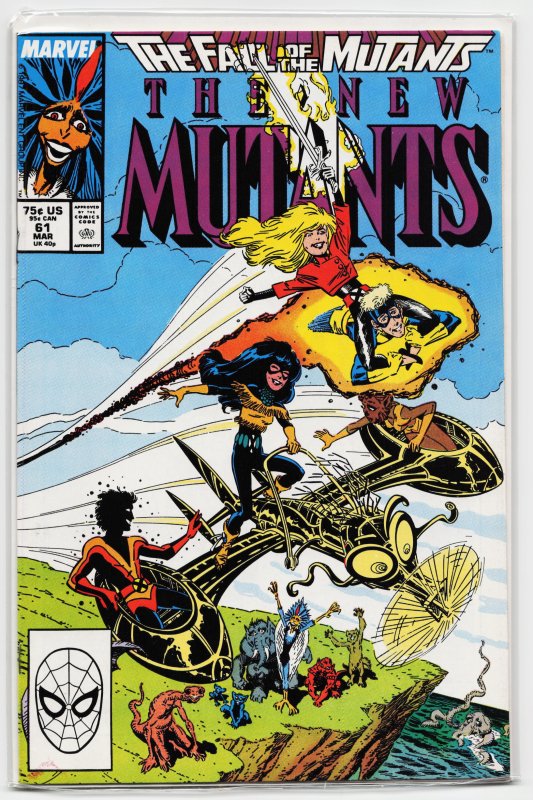 The New Mutants #61 (1988) New Mutants