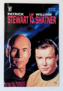 Patrick Stewart vs. William Shatner #1 (Jan 1992, Celebrity) 6.5 FN+