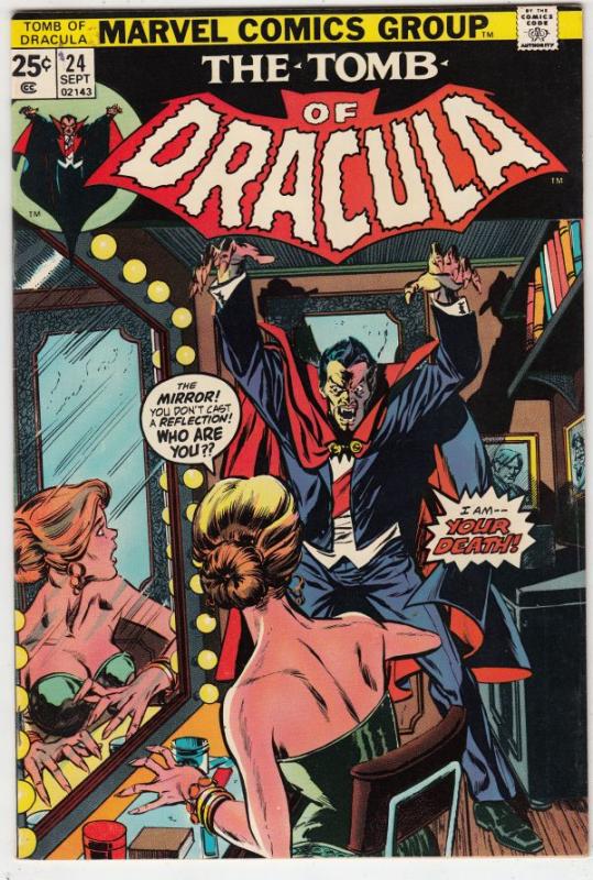 Tomb of Dracula #24 (Sep-74) VF+ High-Grade Dracula