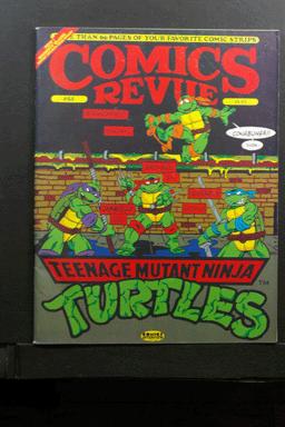 Comics Revue #64 1991 Ninja Turtles Cover