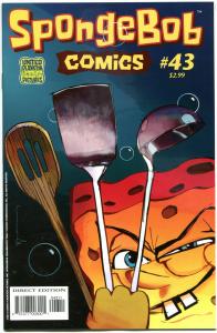 SPONGEBOB #43, NM, Square pants, Bongo, Cartoon comic, 2011, more in store