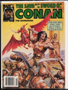 The Savage Sword of Conan #202 (1992) Conan