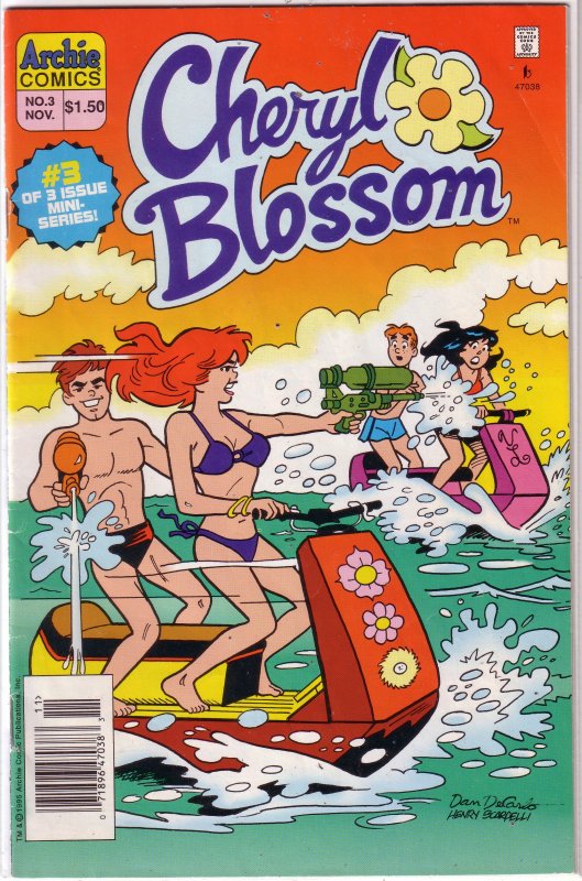 Cheryl Blossom  vol. 1 #1,3; Special  #2,4 (set of 4)