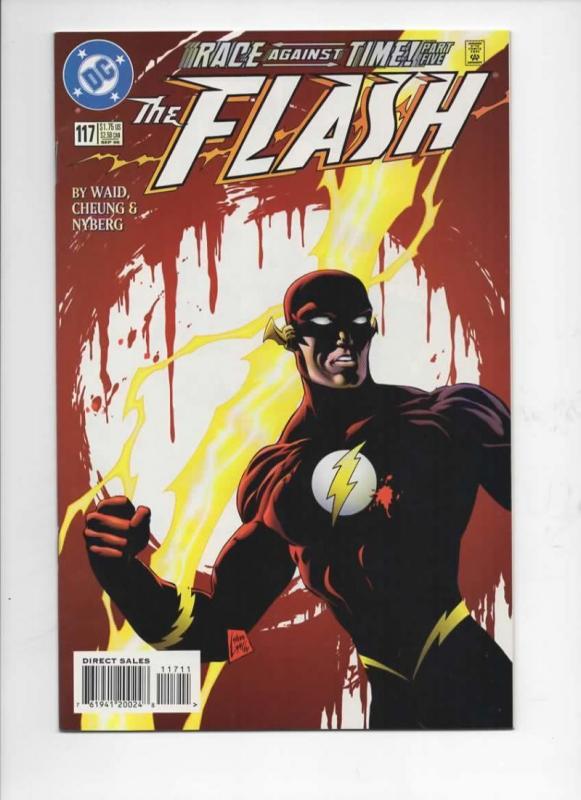 FLASH #117, VF/NM, Waid, Fastest Man Alive, 1987 1996, more DC in store