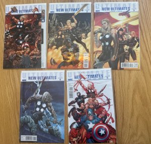 Ultimate New Ultimates 1-5 VF/NM 1 2 3 4 5 Complete Set Lot 2010 Marvel Comics
