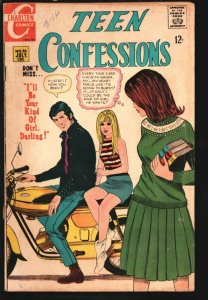 Teen Confessions #50 1968- Motorcycle cover- Romance VG