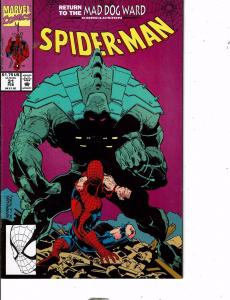 Lot Of 6 Spider-Man Marvel Comic Book #27 29 31 34 38 41 AB5