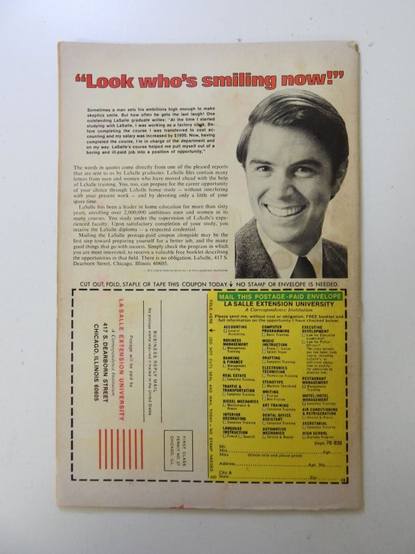 Iron Fist #1 (1975) FR/GD condition MVS intact 4 spine split