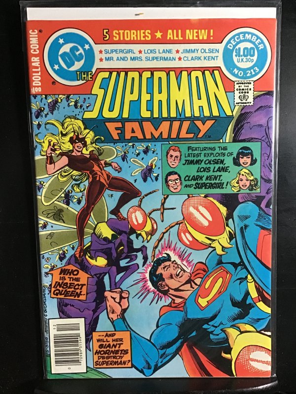 The Superman Family #213 Newsstand Edition (1981)