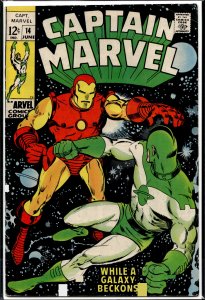 Captain Marvel #14 (1969) Captain Marvel