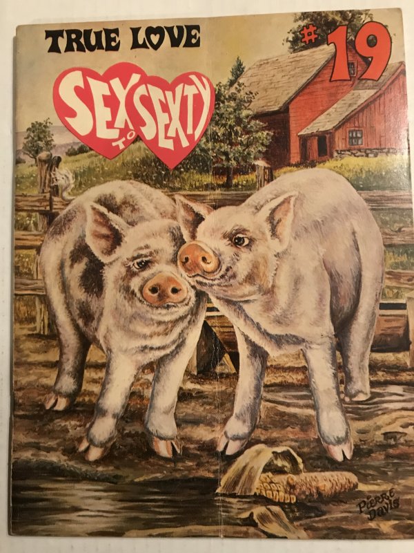 SEX TO SEXY #19 : SRI 1968 FN+; Adult Cartoons & Jokes; Bill Ward, Pierre Davis