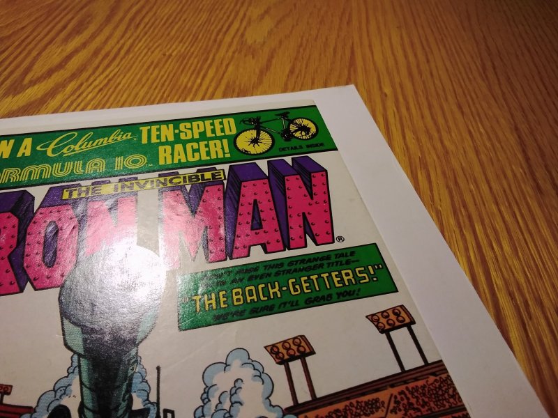 Iron Man #155 Newsstand Edition (1982)