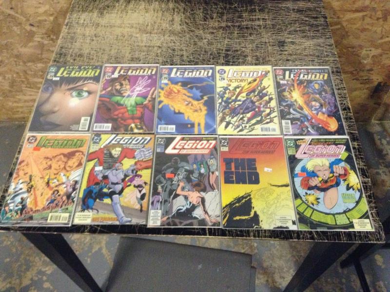 10 Legion Of Super-Heroes DC Comic Books # 34 38 42 45 71 79 80 81 82 83 X1