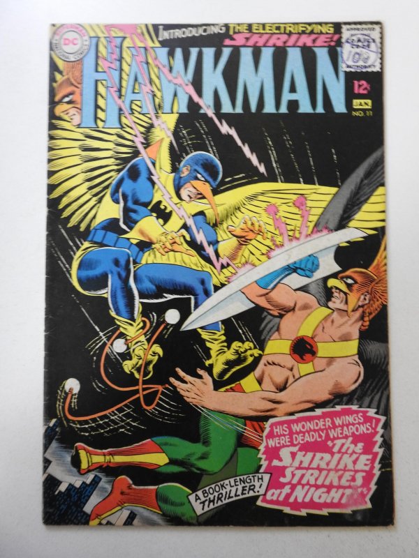 Hawkman #11  (1966) VG+ Condition! Moisture stain