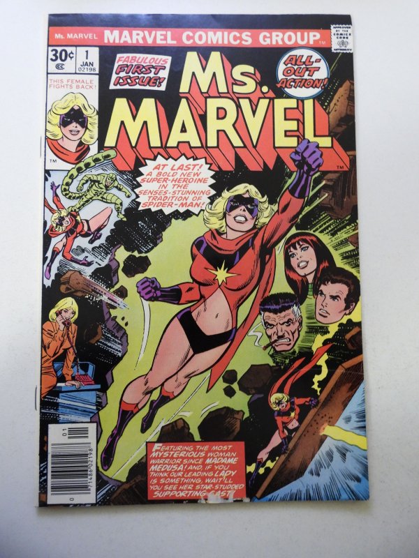 Ms. Marvel #1 (1977) 1st Carol Danvers as Ms. Marvel! FN/VF Condition